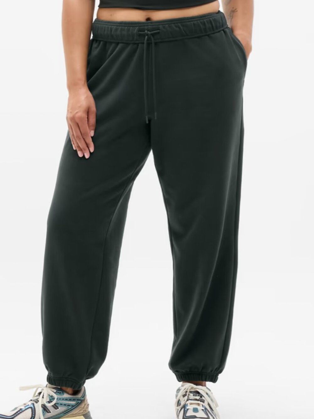 Athleta Forever Fleece High Rise Jogger, Size Large